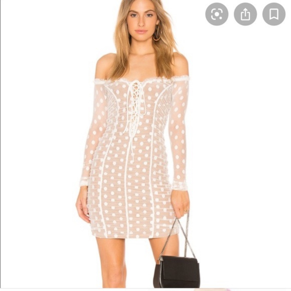 Majorelle Polka Dot Dress